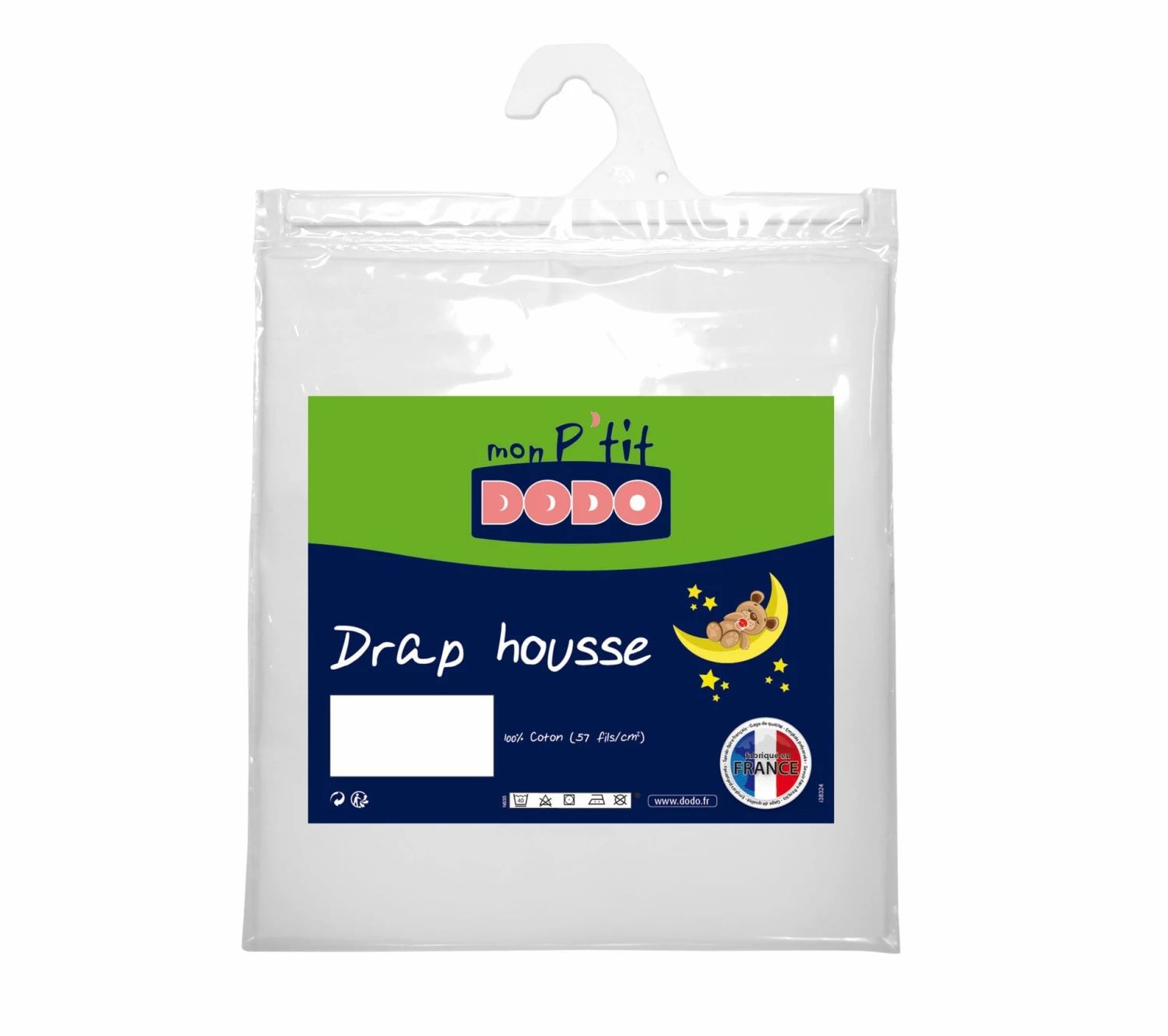 Remise 💯 Drap housse 60x120 cm DODO PTIT 🔔 6 Remise 💯 Drap housse 60x120 cm DODO PTIT 🔔 – Image 4