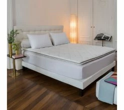 Tout neuf 🎁 DODO Surmatelas Luxe À Mémoire De Forme 140 X 190 Cm Blanc 😉