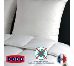 De gros 😉 DODO Oreiller Percale Anti-acariens Palace 65x65 Cm Blanc 🌟 -Doublures de lit Soldes 3307410003391 AMB1