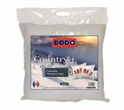 Tout neuf 🔥 DODO Lot De 2 Oreillers 60x60 cm Country ⭐