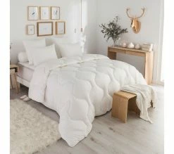 De gros 🔥 DODO Couette Protection Active Anti-acariens Temperee 200 X 200 Cm Blanc 😍
