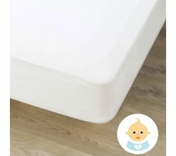 Remise 👍 DODO Alèse - Protège Matelas Imperméable Bébé 60 X 120 Cm Blanc 🌟