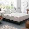Sortie 🔥 DODO Surmatelas Highperformance Luxueux Anti-acariens 80 X 200 Cm Blanc 😀