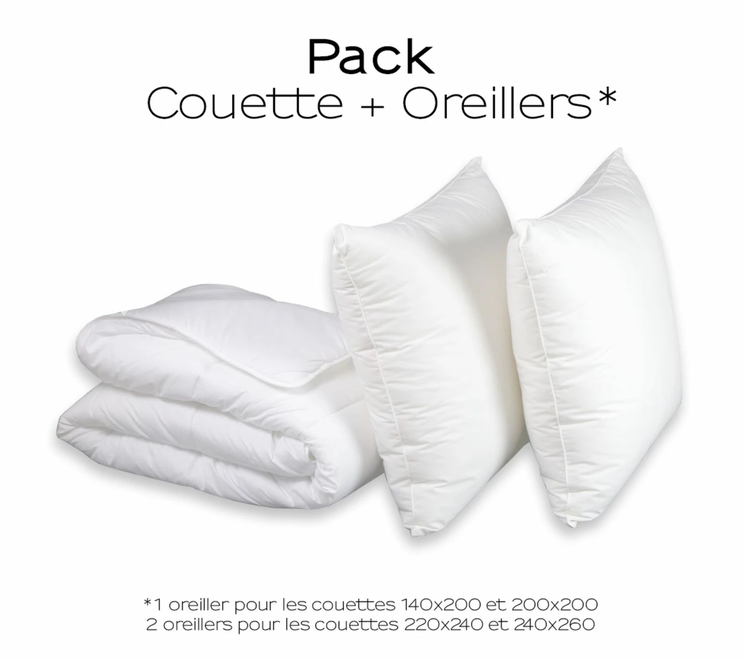Vente flash 😍 DODO Pack Couette 4 Saisons + Oreiller Medium Protection Active 140 X 200 Cm Blanc 💯 4 Vente flash 😍 DODO Pack Couette 4 Saisons + Oreiller Medium Protection Active 140 X 200 Cm Blanc 💯 – Image 2