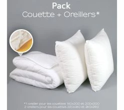 Top 10 🎁 DODO Pack Couette 4 Saisons + Oreiller Medium Protection Active 200 X 200 Cm Blanc 🛒