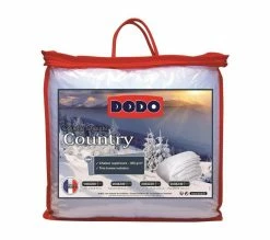 Sortie 🎁 DODO Couette Chaude 400gr/m2 Country 200x200 Cm Blanc 😉