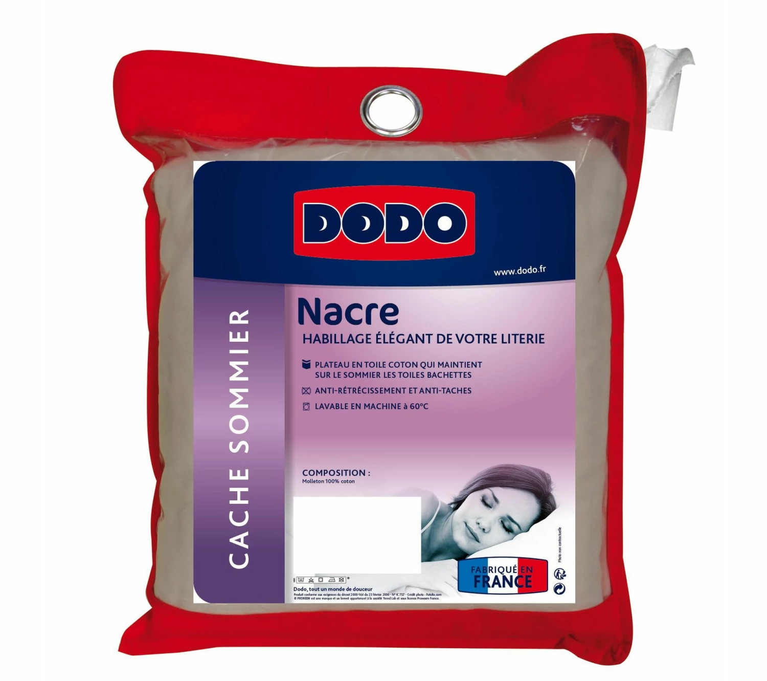 De gros 🎁 Cache sommier 160x200 cm DODO taupe 🎉 4 De gros 🎁 Cache sommier 160x200 cm DODO taupe 🎉 – Image 2