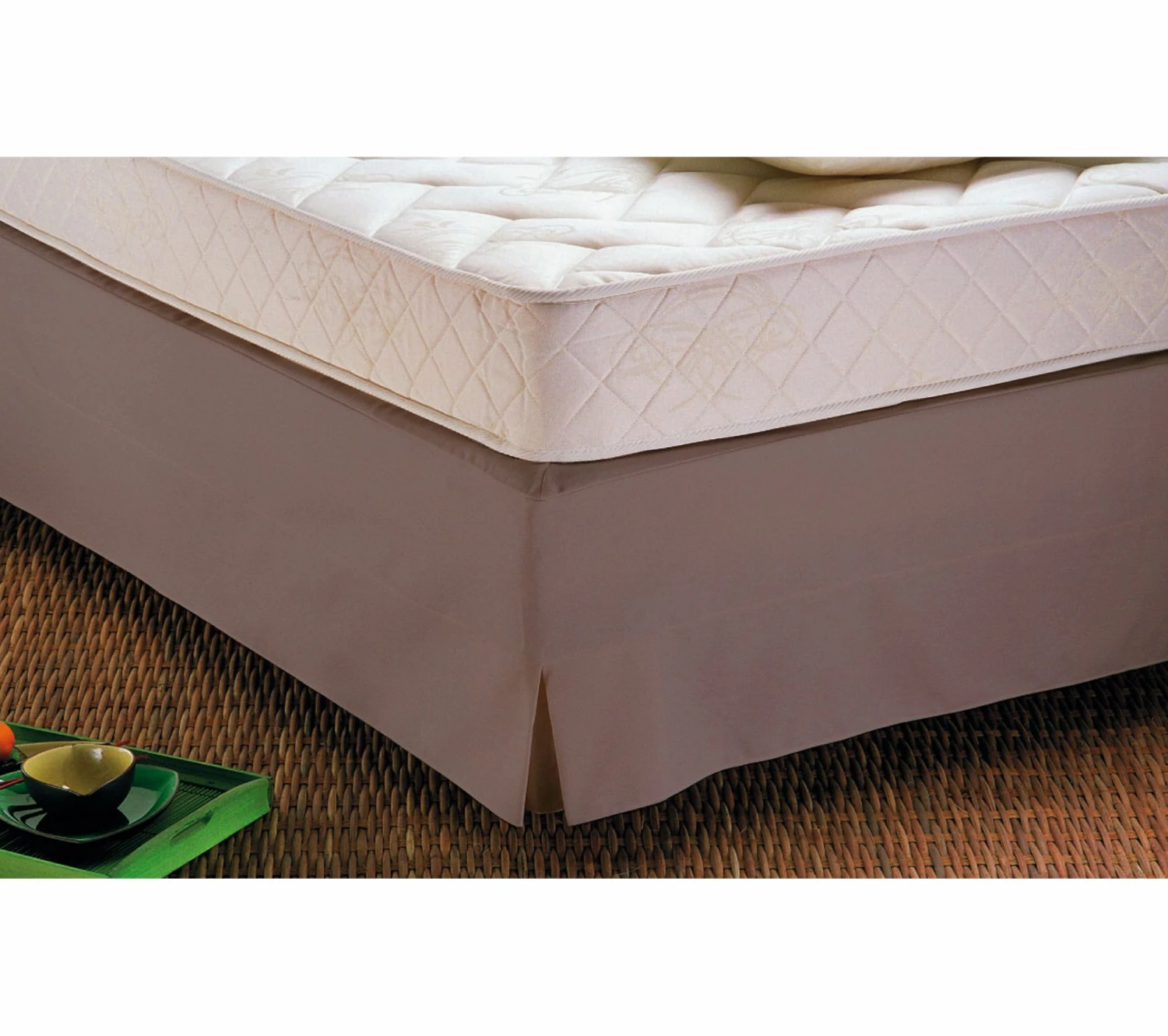 De gros 🎁 Cache sommier 160x200 cm DODO taupe 🎉 3 De gros 🎁 Cache sommier 160x200 cm DODO taupe 🎉