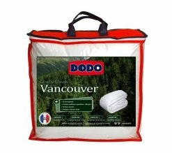 Meilleure vente ✨ DODO Couette Chaude 400gr/m2 Vancouver 140x200 Cm Blanc 💯