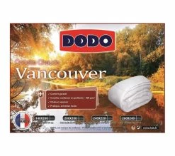 Meilleure vente ❤️ DODO Couette Chaude Vancouver Polycoton 400 Gr/m² 220x240 Cm Blanc 👍 9 Meilleure vente ❤️ DODO Couette Chaude Vancouver Polycoton 400 Gr/m² 220x240 Cm Blanc 👍 -Doublures de lit Soldes 3307412680132 D