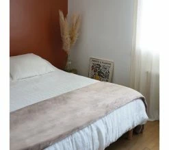 Top 10 🤩 DODO Couverture Polaire Extra Douce Coloris Taupe 180 X 220 Cm Marron ⌛