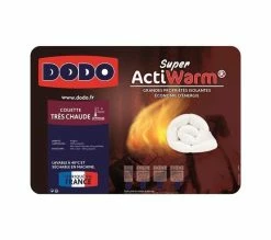 Budget 🔔 DODO Couette Tres Chaude 450g/m2 Super Actiwarm 240x260 Cm Blanc ⭐ -Doublures de lit Soldes 3307412798448 D