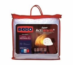 Budget 🔔 DODO Couette Tres Chaude 450g/m2 Super Actiwarm 240x260 Cm Blanc ⭐