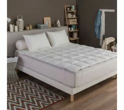 Coupon 🧨 DODO Surmatelas Palace Anti-acariens 80 X 200 Cm Blanc 🎁