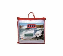Remise 🔔 DODO Couette Temperee 300g/m2 Anti-acariens Niagara 240x260 Cm Blanc 😀