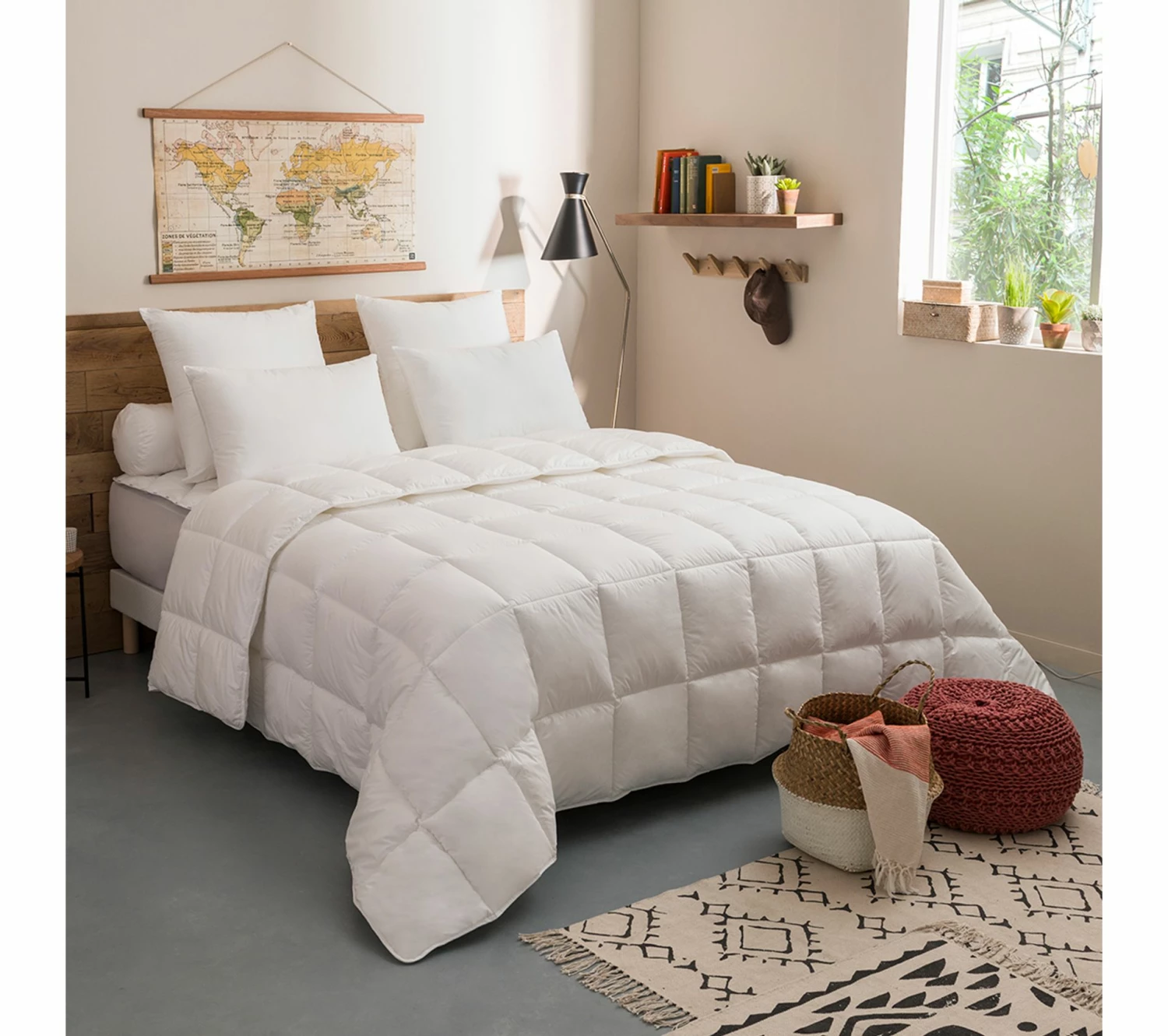 Bon marché ⭐ DODO Couette Toucher Duvet Chaude 220 X 240 Cm Blanc 👏 3 Bon marché ⭐ DODO Couette Toucher Duvet Chaude 220 X 240 Cm Blanc 👏