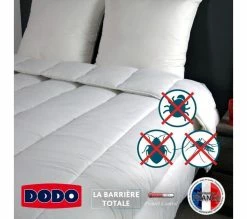 Remise 🌟 DODO Couette Tempérée Multi Protect Polyester 300 Gr/m² 220x240 Cm Blanc ✔️ -Doublures de lit Soldes 3307413259139 D