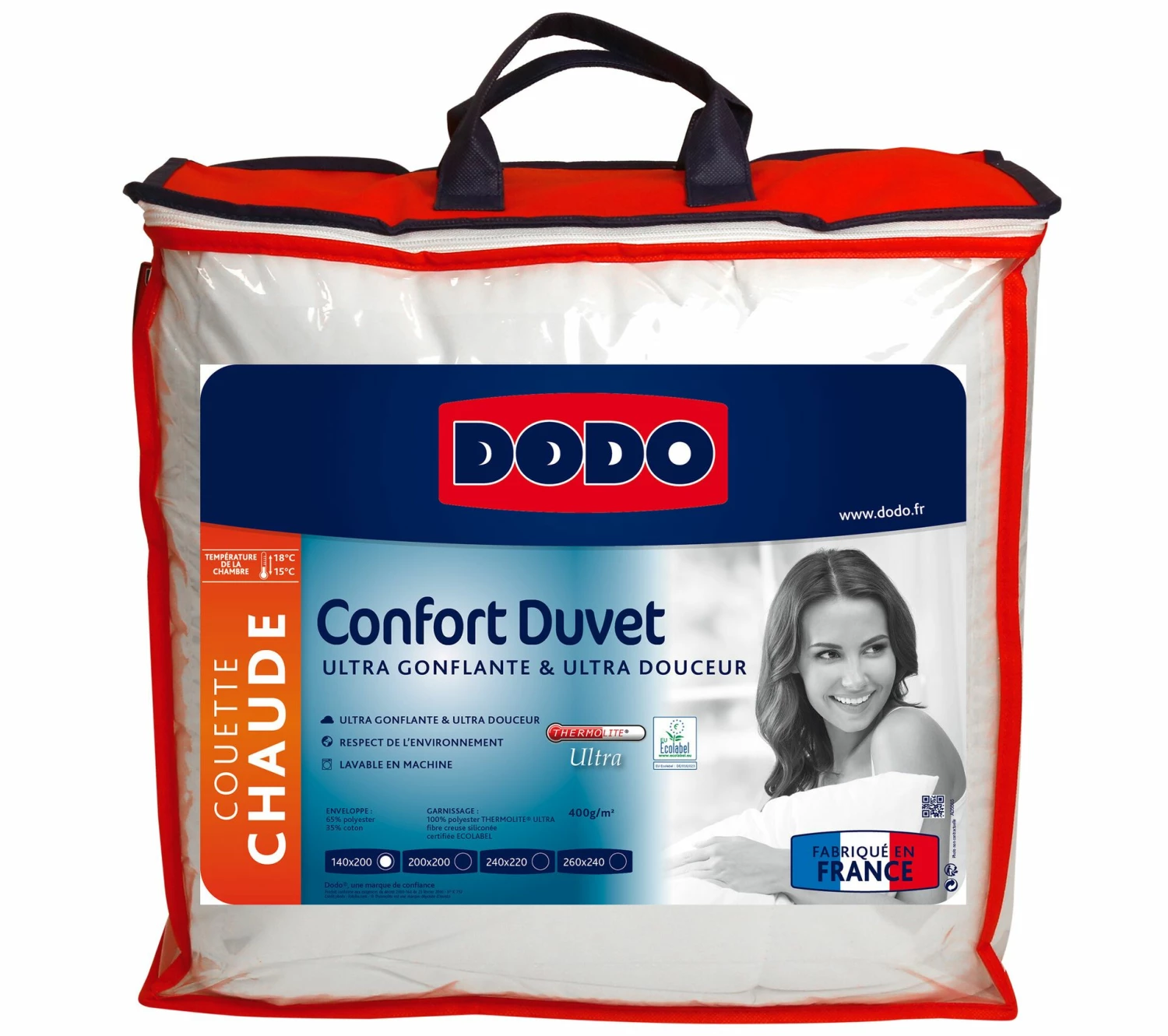 Nouveau 🧨 Couette chaude 220x240 cm DODO CONFORT DUVET 2 💯 4 Nouveau 🧨 Couette chaude 220x240 cm DODO CONFORT DUVET 2 💯 – Image 2