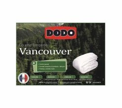 Vente flash ❤️ DODO Couette Temperee Vancouver 200 X 200 Cm Blanc ✔️ -Doublures de lit Soldes 3307413282922 D