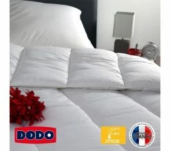 Meilleure vente 🥰 DODO Couette Tempérée Vancouver Polycoton 300 Gr/m² 240x260 Cm Blanc 👏 -Doublures de lit Soldes 3307413282946 AMB1