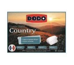 Acheter 😀 DODO Couette L&eacute;g&egrave;re Country Polycoton 200 Gr/m&sup2; 200x200 Cm Blanc 🔥 -Doublures de lit Soldes 3307413283028 D