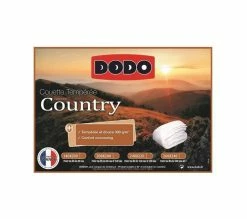 Offres 🔥 DODO Couette Temperee Country 220 X 240 Cm Blanc ✔️ -Doublures de lit Soldes 3307413283134 D