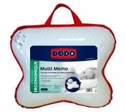 Budget 🛒 Oreiller ergonomique 40x55 cm DODO MULTI MEMO 👏 -Doublures de lit Soldes 3307416093617 Z1