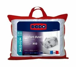 Meilleur prix ❤️ Oreiller médium 50x70 cm DODO CONFORT DUVET ⌛ -Doublures de lit Soldes 3307418018939 Z1