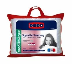 Bon marché 😍 Oreiller ergonomique 50x70 cm DODO SUPRELLE MEMORY 🎉 -Doublures de lit Soldes 3307418029010 Z1