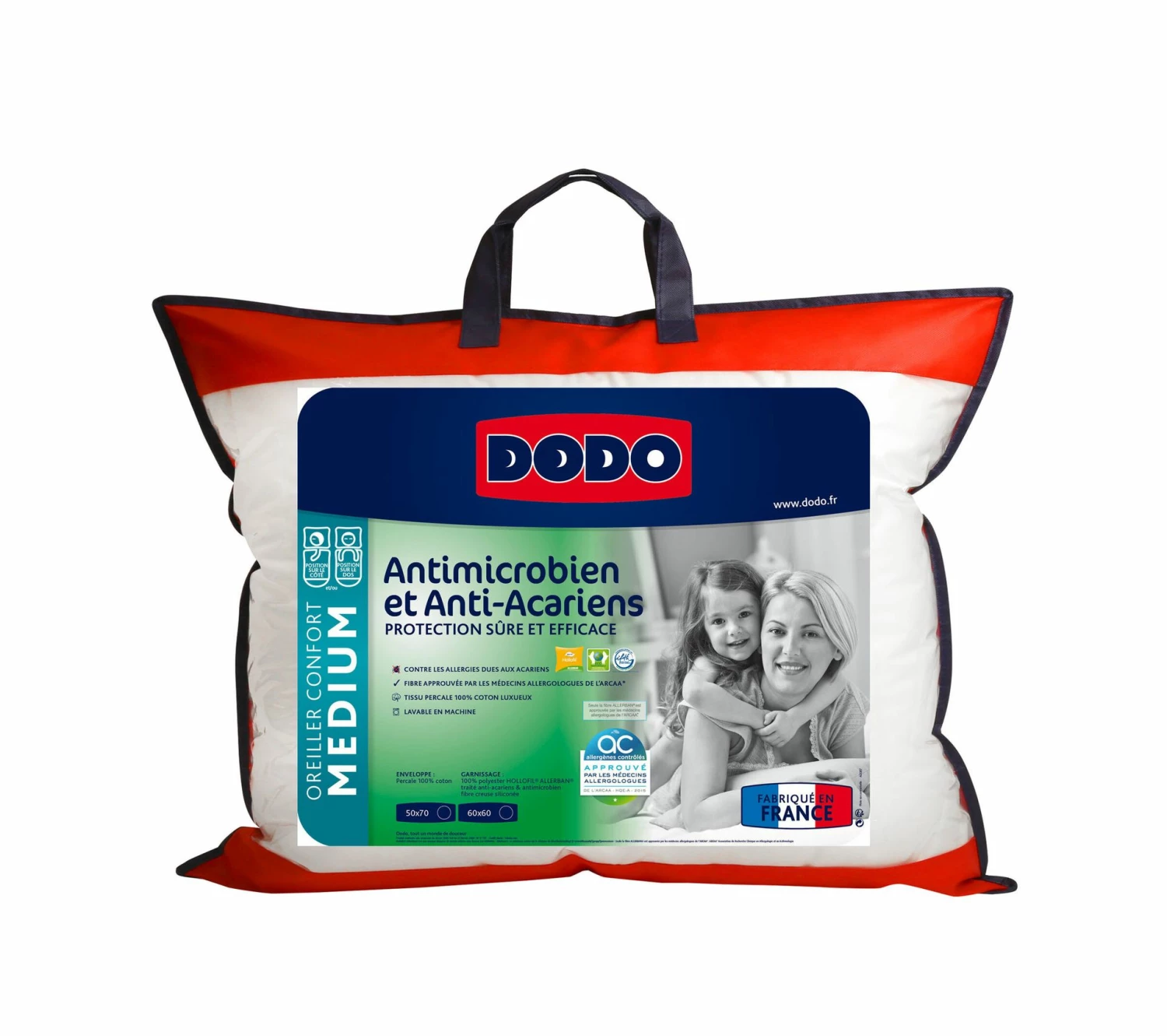 Top 10 🎉 Oreiller médium 50x70 cm DODO HOLLOFIL ANTI-ACARIENS 👏 7 Top 10 🎉 Oreiller médium 50x70 cm DODO HOLLOFIL ANTI-ACARIENS 👏 – Image 5