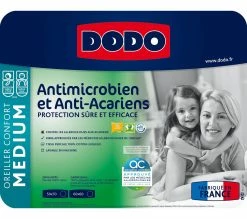 Top 10 🎉 Oreiller médium 50x70 cm DODO HOLLOFIL ANTI-ACARIENS 👏 10 Top 10 🎉 Oreiller médium 50x70 cm DODO HOLLOFIL ANTI-ACARIENS 👏 -Doublures de lit Soldes 3307418301116 Z9