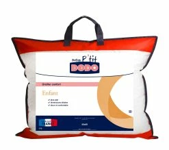 Remise ⌛ DODO Oreiller Enfant 40 X 60 Cm Blanc 👍 -Doublures de lit Soldes 3307418317803 D