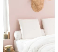 Vente flash 🎁 DODO Oreiller Végétal Memory Green 33 X 60 Cm Blanc ✔️