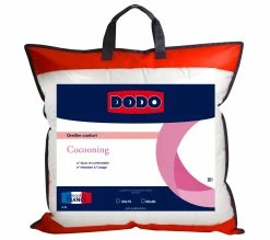 De gros 🎁 DODO Oreiller Cocooning 65 X 65 Cm Blanc 😀 -Doublures de lit Soldes 3307418318237 D