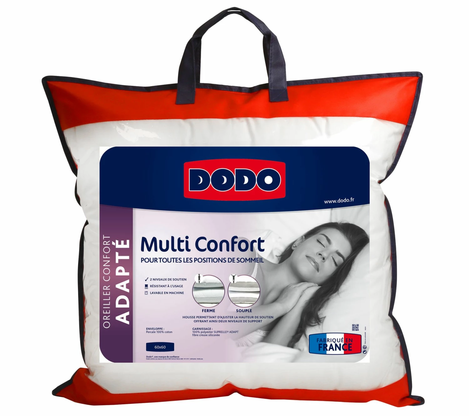 Top 10 🧨 Oreiller adapté 60x60 cm DODO MULTI CONFORT ⌛ 3 Top 10 🧨 Oreiller adapté 60x60 cm DODO MULTI CONFORT ⌛
