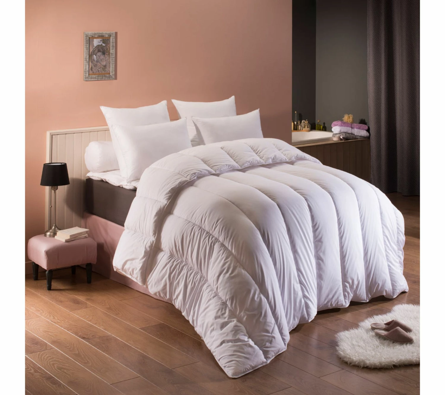 Tout neuf 🔔 DODO Couette Micro Respirante - Tempérée 140 X 200 Cm Blanc ✨ 3 Tout neuf 🔔 DODO Couette Micro Respirante - Tempérée 140 X 200 Cm Blanc ✨