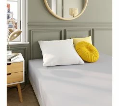 Nouveau 😀 Drap housse blanc 160x200 cm DODO COTON 😀