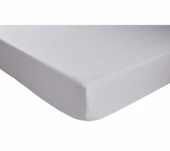 Coupon ⌛ Drap housse blanc 180x200 cm DODO COTON 🔔 -Doublures de lit Soldes 3609251731830 D