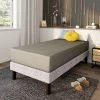 Sortie 🎁 Drap housse 90x190 cm DODO COTON taupe ⌛ -Doublures de lit Soldes 3609251731908 AMB3D1