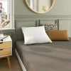 Budget 🛒 Drap housse 160x200 cm DODO COTON taupe 😉 -Doublures de lit Soldes 3609251731977 AMB3D1