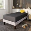 Grosses soldes ⌛ Drap housse 90x190 cm DODO COTON anthracite 👏 -Doublures de lit Soldes 3609251732059 AMB3D1