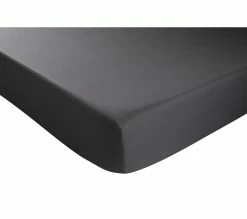 Grosses soldes ⌛ Drap housse 90x190 cm DODO COTON anthracite 👏 -Doublures de lit Soldes 3609251732059 D