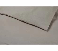 Meilleur prix 🔔 Housse de couette 220x240 cm DODO COTON taupe ✨ -Doublures de lit Soldes 3609251732264 D