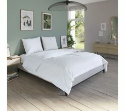 Grosses soldes 🧨 Housse de couette 220x240 cm DODO PERCALE blanc 👍