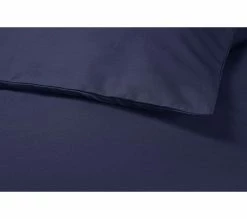 Offres 🎉 Housse de couette 220x240 cm DODO PERCALE bleu marine 🤩 -Doublures de lit Soldes 3609251732950 D