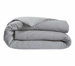 Meilleur prix 🎉 Housse de couette 220x240 cm DODO PERCALE GRIS CLAIR 🌟 -Doublures de lit Soldes 3609251733001 Q