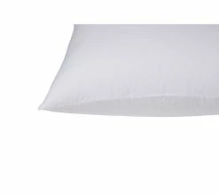 Le moins cher 🌟 2 taies doreillers 65x65 cm DODO PERCALE BLANC 👏 -Doublures de lit Soldes 3609251733032 D